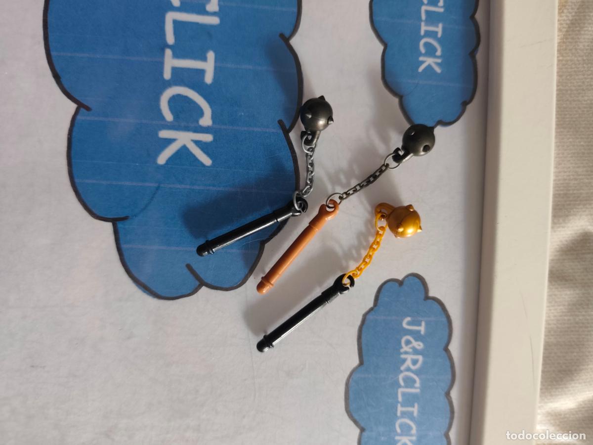 Playmobil: Playmobil repuesto medieval armas bolas pincho
