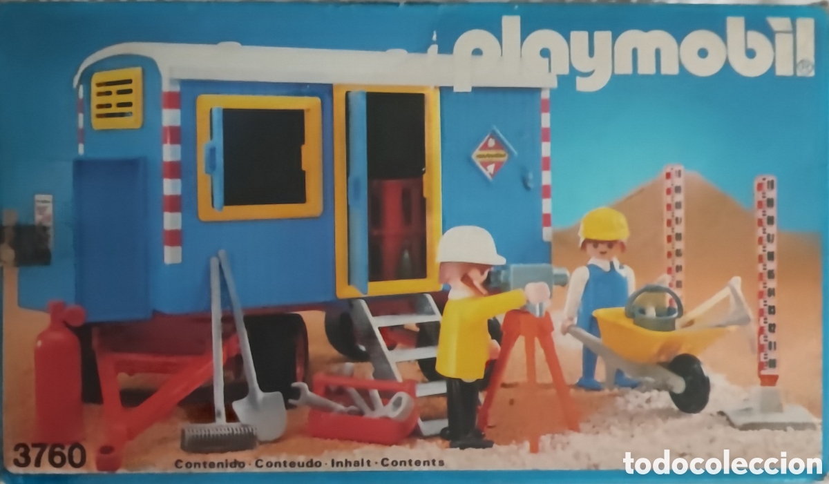 Playmobil: Playmobil 3760 construction Trailer