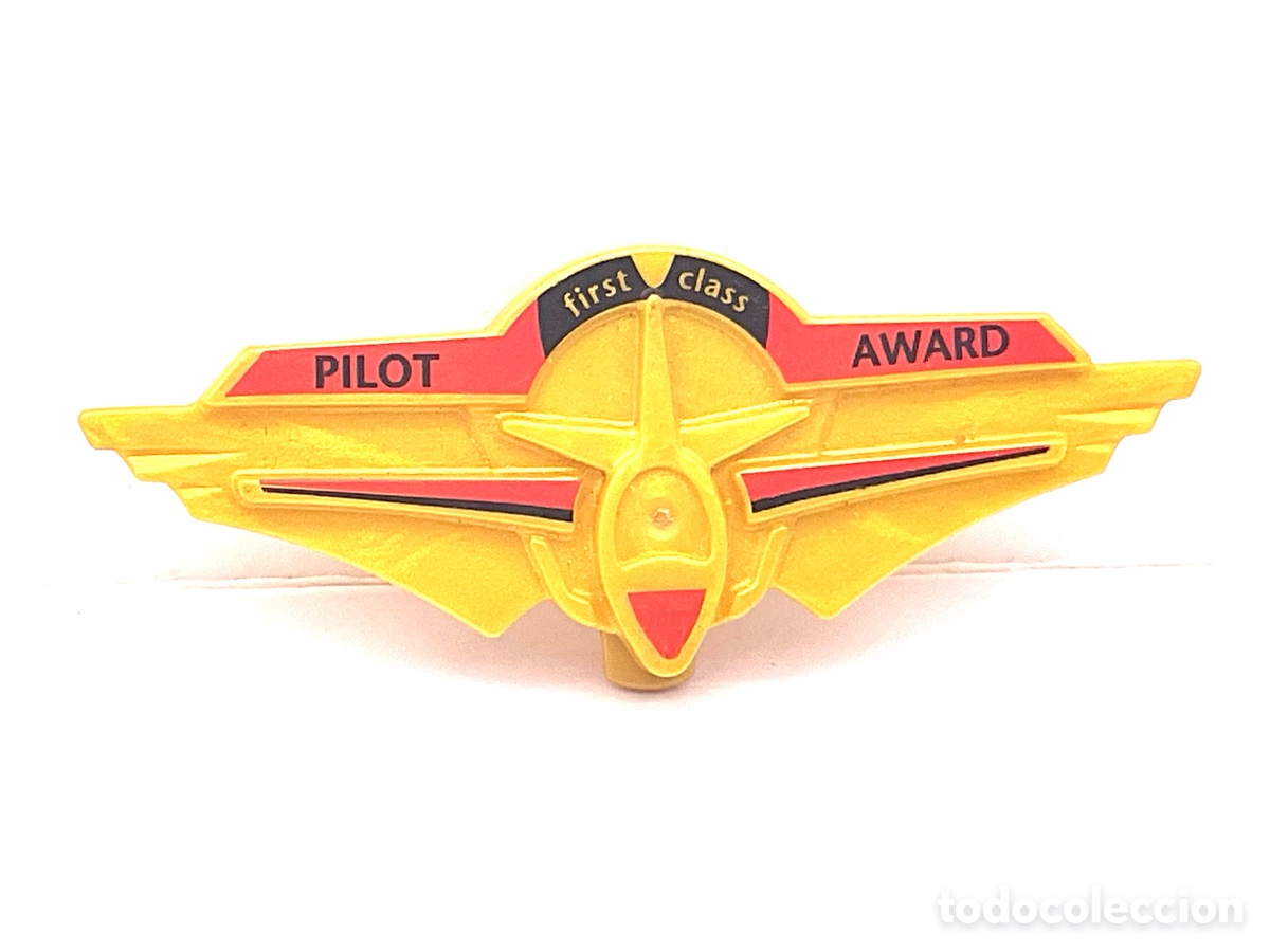 Playmobil: ACCESORIO PLAYMOBIL. INSIGNIA DORADA PILOTO.