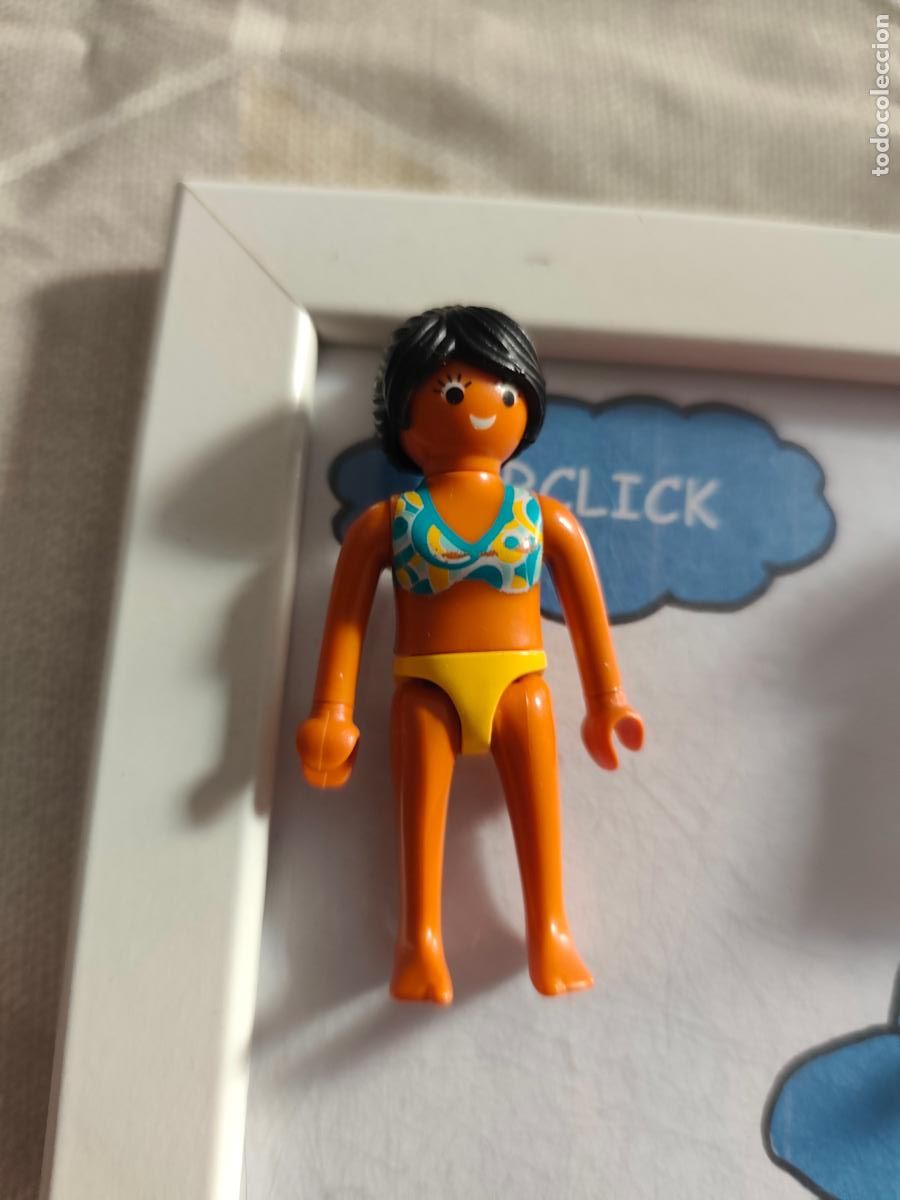 Playmobil: Playmobil repuesto click ba&ntilde;ista playa