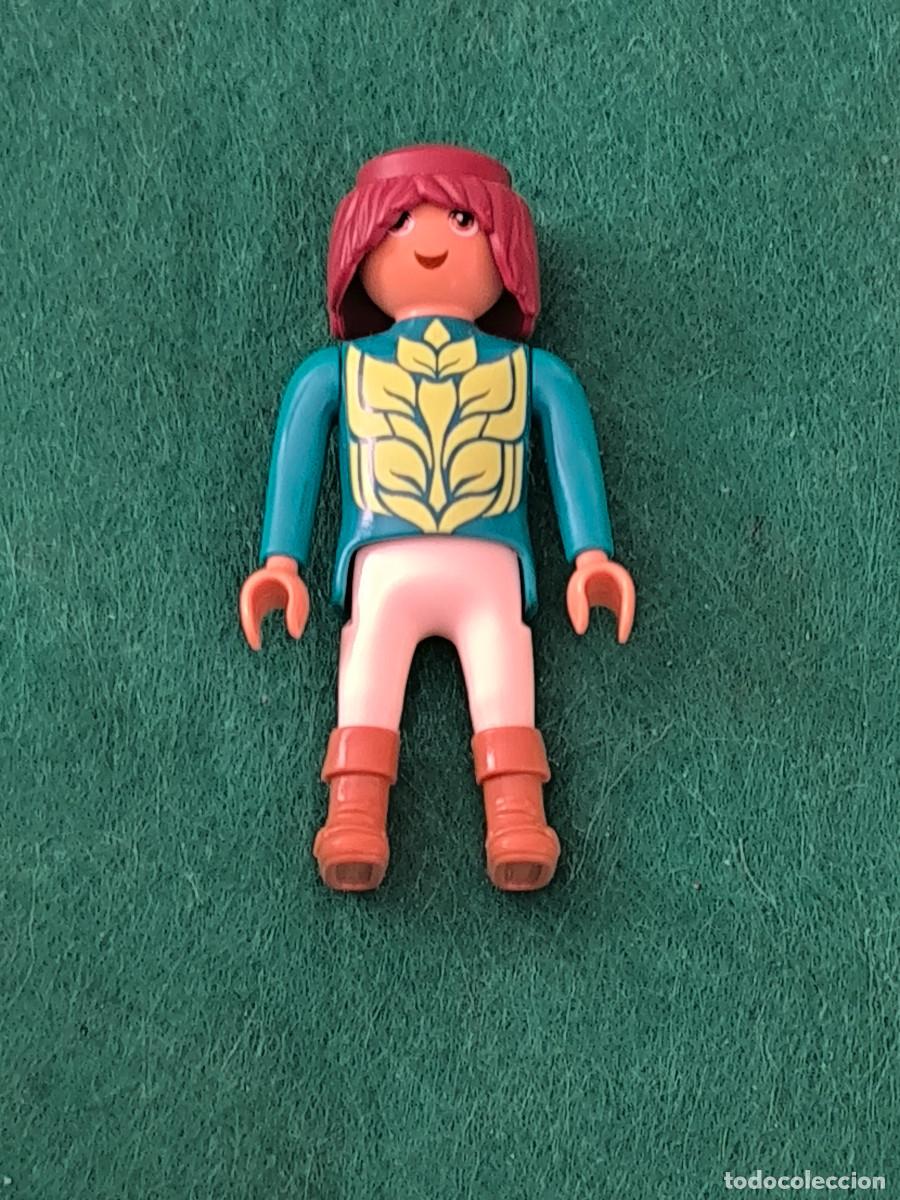 Playmobil: Playmobil figura medieval guerrero elfo verde delgado medieval orcos enanos vikingos romanos
