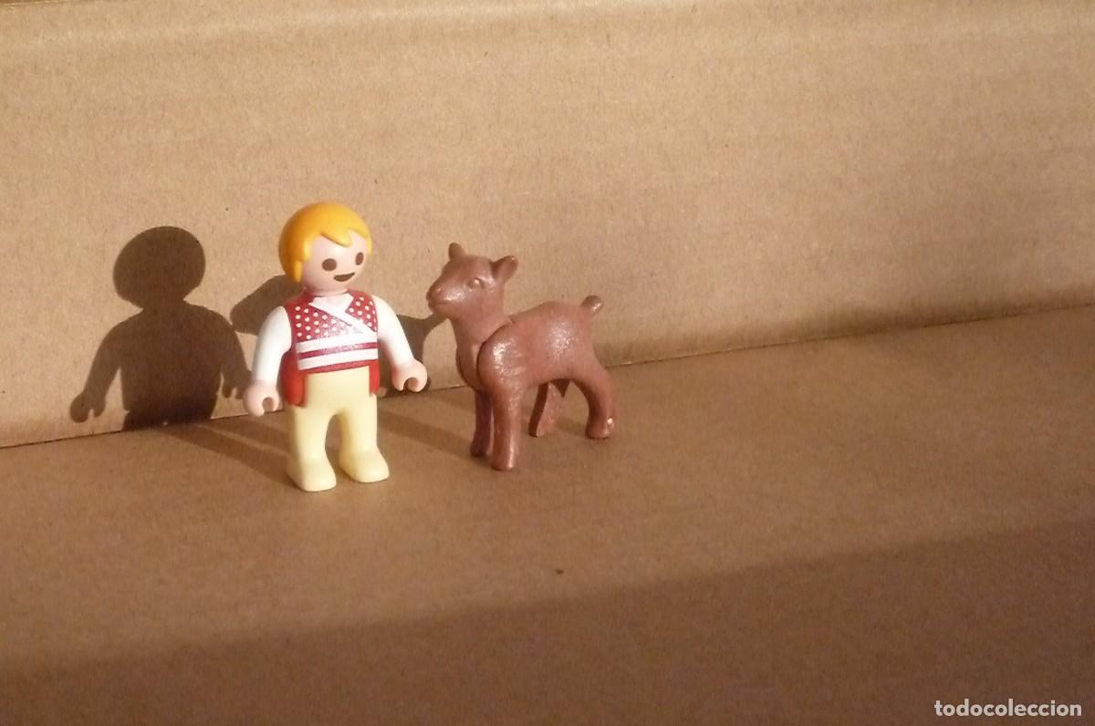 Playmobil: Beb&eacute; y cabrita. Playmobil - Foto 2