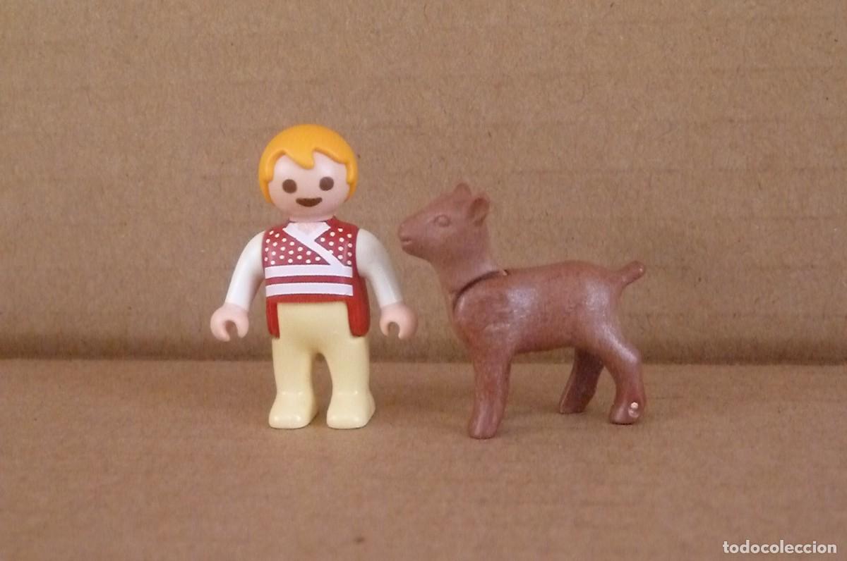 Playmobil: Beb&eacute; y cabrita. Playmobil - Foto 3