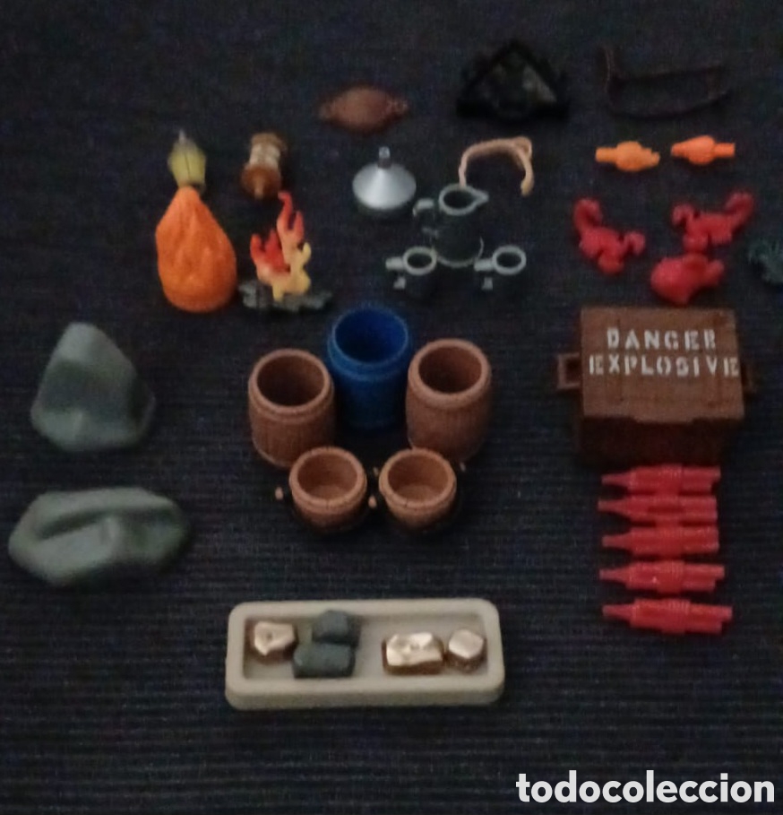 Playmobil: LOTE ACCESORIOS PLAYMOBIL BUSCADORES DE ORO