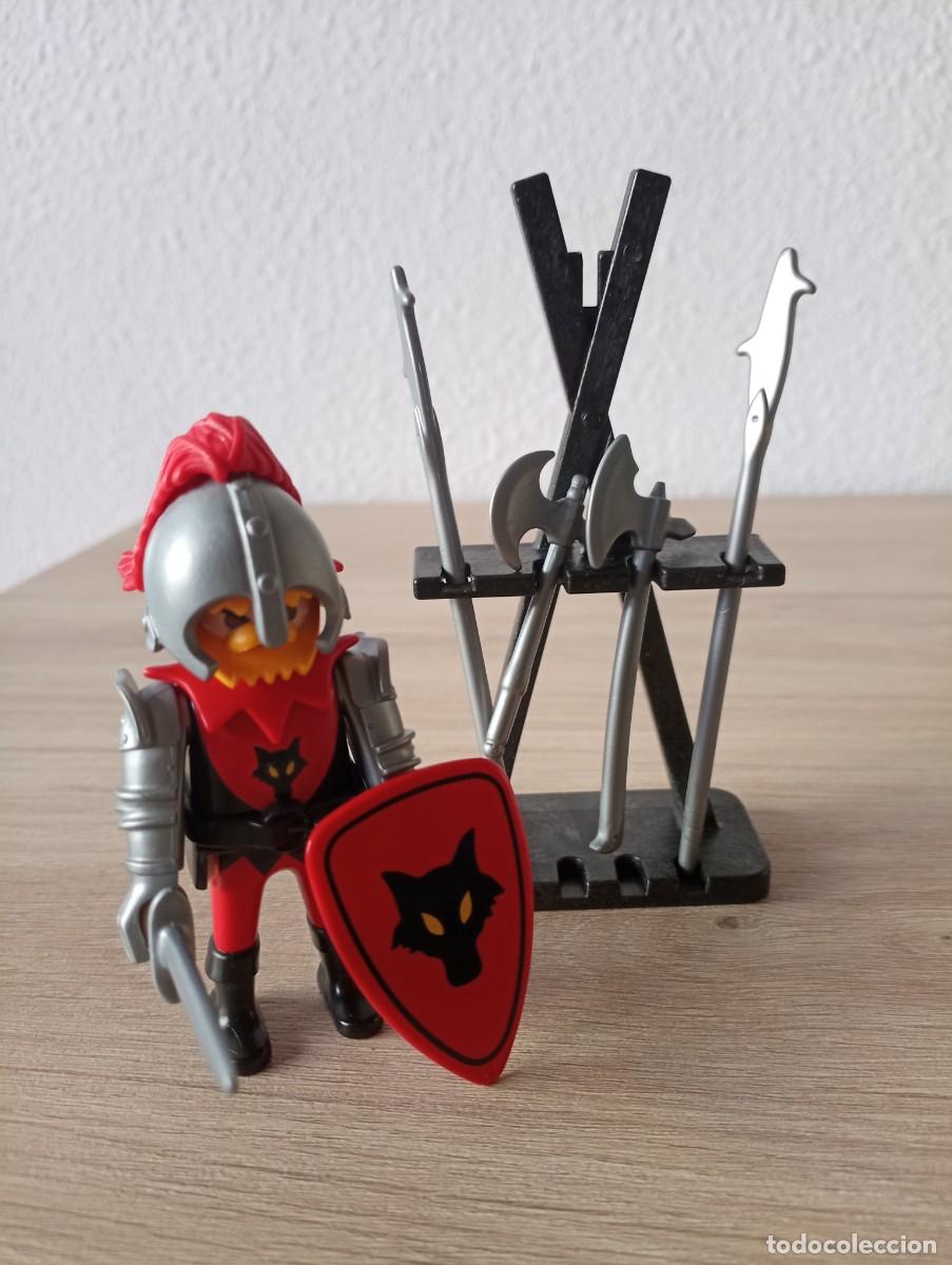 Playmobil: playmobil, lote, Ref. 3274 caballero del lobo, medieval, original. edad media.