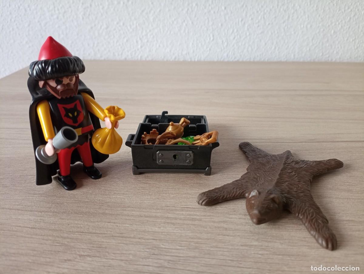 Playmobil: playmobil, lote, Ref. 3274 Mago con tesoro, medieval, original. edad media. SOLO HOY