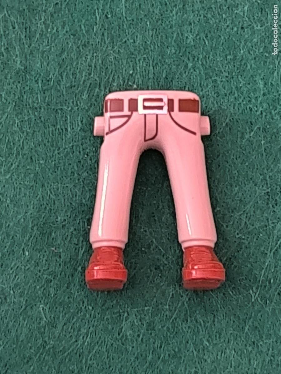 Playmobil: Playmobil piernas gris arena playeras marr&oacute;n bolsos cintur&oacute;n ciudad medieval vikingos city