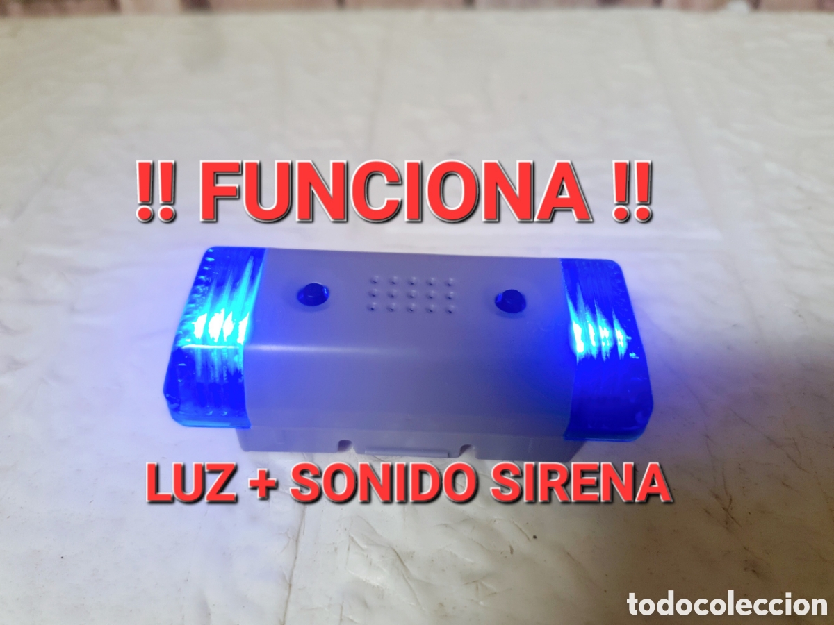 Playmobil: PLAYMOBIL FUNCIONA LUZ LUCES SIRENA 5564 6043 70914 9125 POLICIA BOMBERO RESCATE 5541 9360 5541 9372