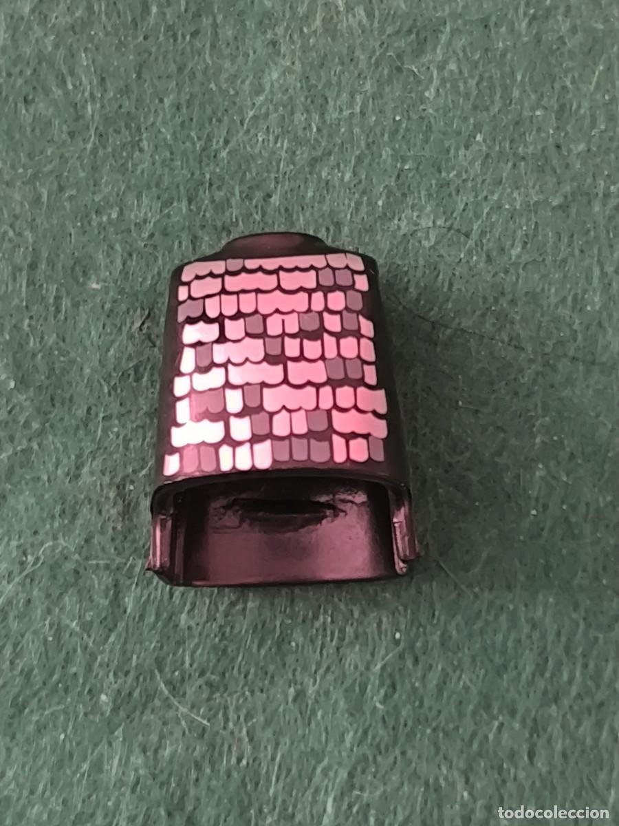 Playmobil: Playmobil cuerpo torso gordo medieval negro con escamas plateadas caballero enano vikingos romanos