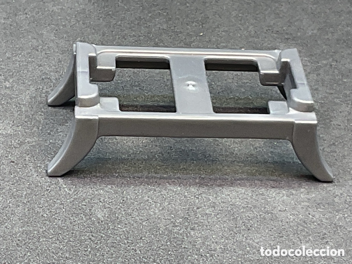 Playmobil: ACCESORIO PLAYMOBIL. KIT, BASE SOPORTE COLOR GRISACEO.