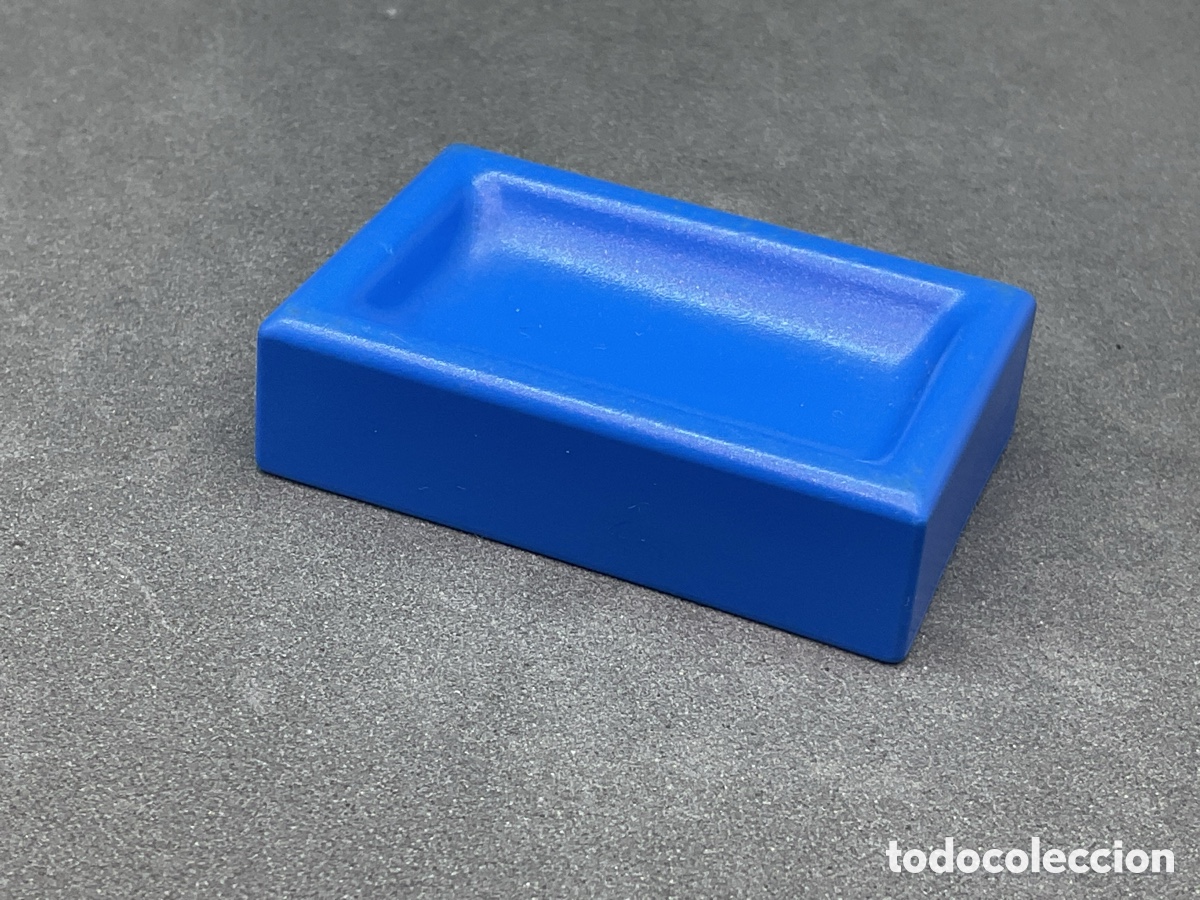 Playmobil: ACCESORIO PLAYMOBIL. BANDEJA AZUL . REF ABREVADERO ANIMALES.