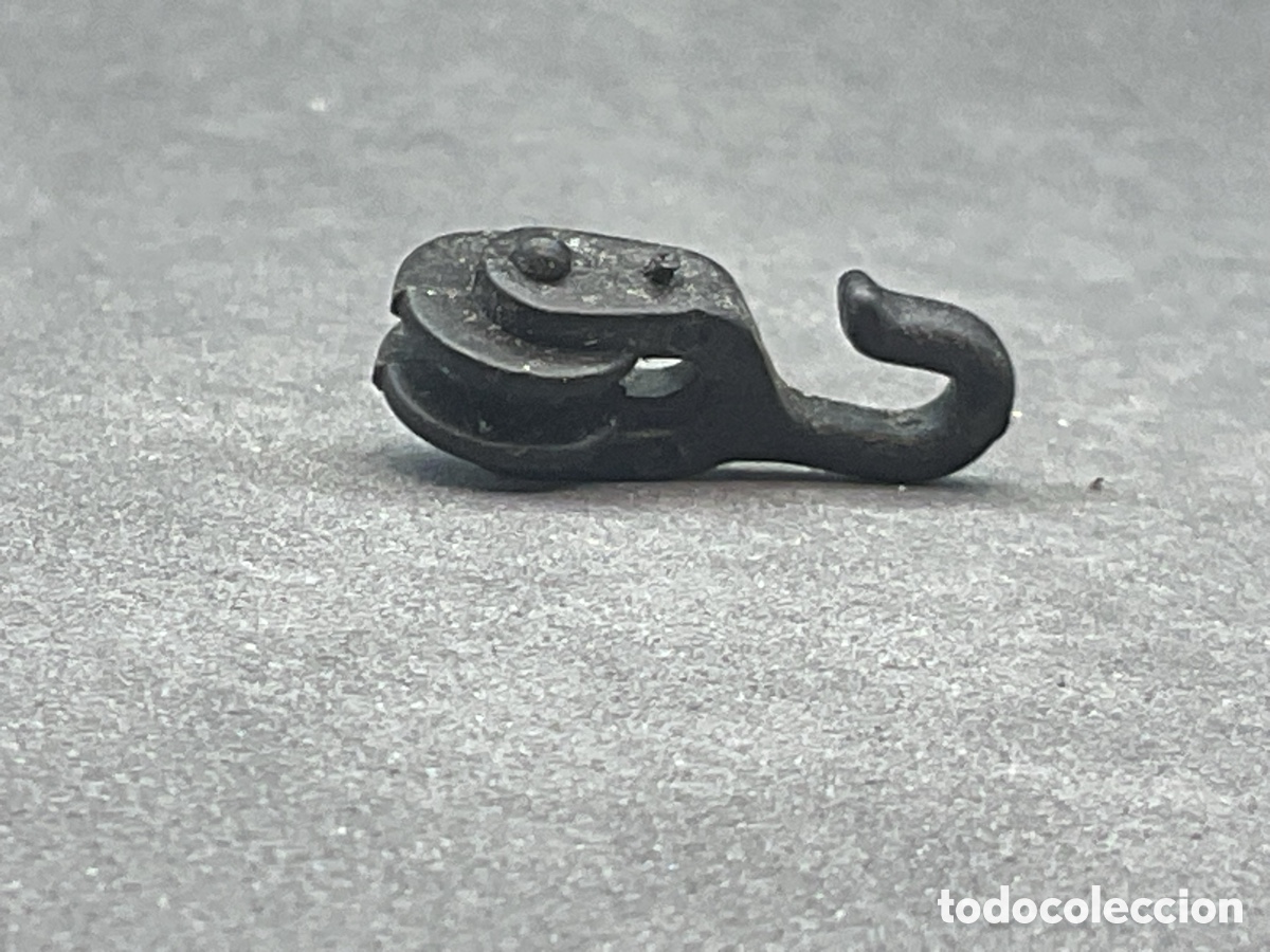 Playmobil: ACCESORIOS PLAYMOBIL. GANCHO NEGRO DE POLEA. REF BARCOS, PIRATAS, ETC