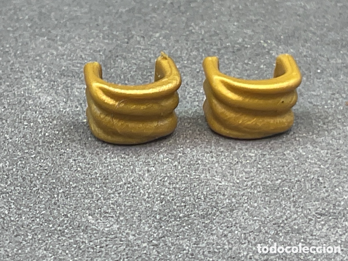 Playmobil: ACCESORIO PLAYMOBIL. BRAZALETES DORADOS . REF ANTIGUO EGIPTO, ROMANOS, MEDIEVOLO, ETC