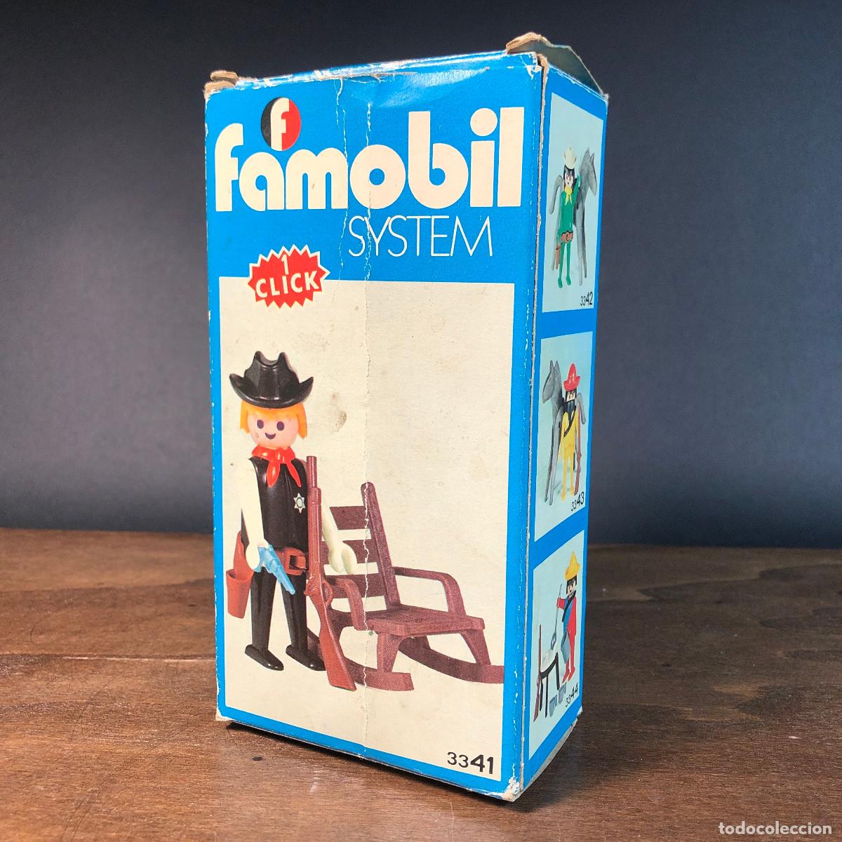 Playmobil: Sheriff Famobil a&ntilde;os 70 completo y con caja Ref. 3341