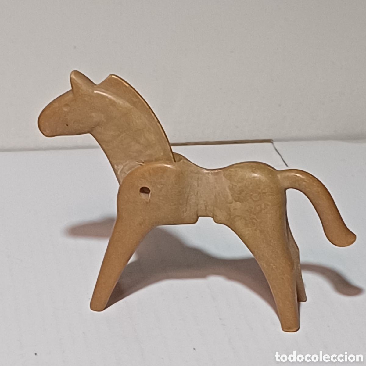 Playmobil: Pieza playmobil caballo marron claro primera epoca famobil oeste western medieval