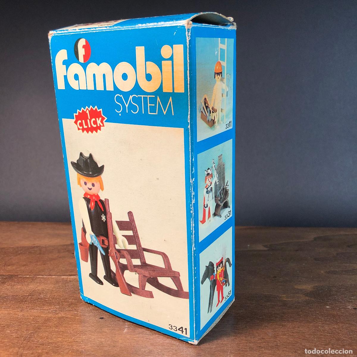 Playmobil: Sheriff Famobil a&ntilde;os 70 completo y con caja Ref. 3341