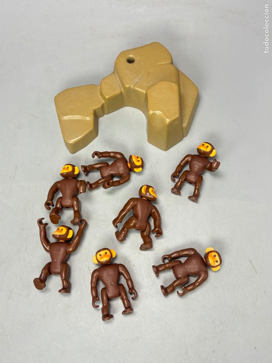 Playmobil: Playmobil 3496 mono con roca