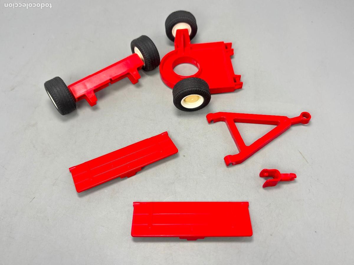 Playmobil: Playmobil 3727 4061 ruedas eje tirador remolque y tapas laterales remolque circo