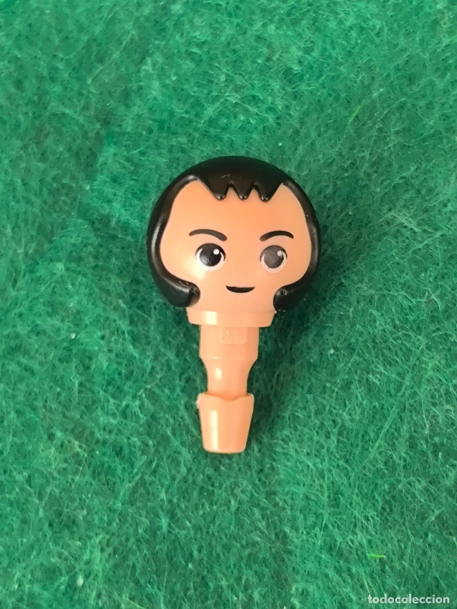 Playmobil: Playmobil dif&iacute;cil buscada cabeza caballero medieval super 4 pelo flequillo patillas victoriano oeste