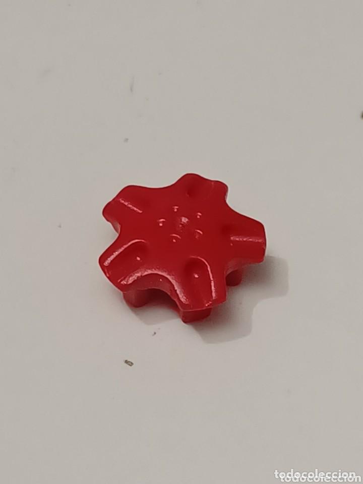 Playmobil: Playmobil embellecedor tapacubos llanta rueda coche rojo