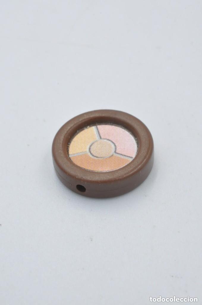 Playmobil: PLAYMOBIL ACCESORIO REDONDO PLATEADO MAQUILLAJE