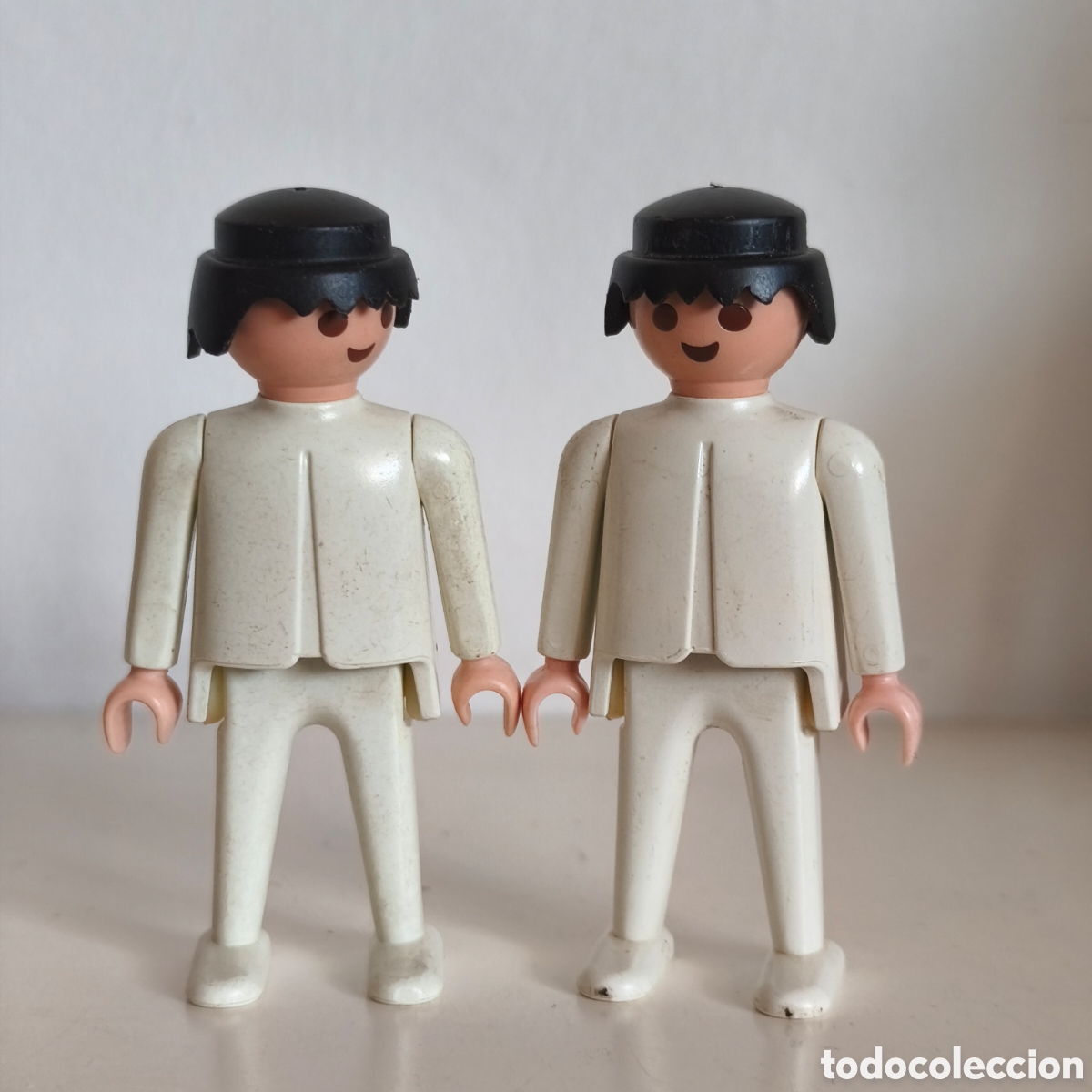 Playmobil: Playmobil, 2 figuras ambas de blanco