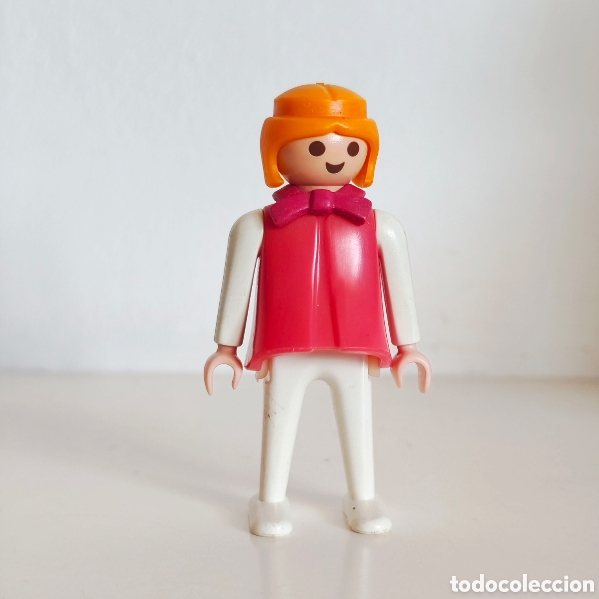 Playmobil: Playmobil, mujer de rosa con pajarita
