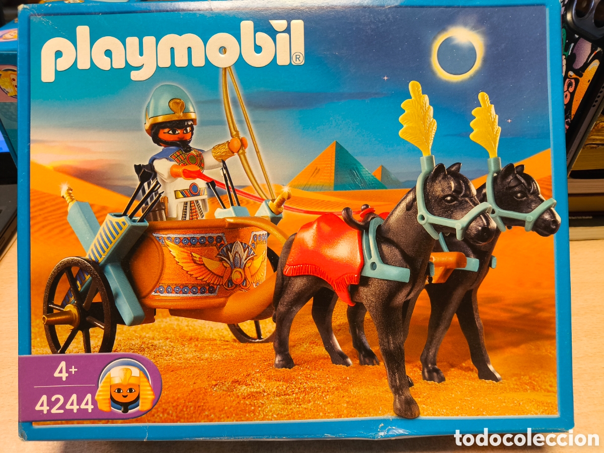 Playmobil: PLAYMOBIL 4244 CARRO EGIPCIO (A&Ntilde;O 2008) NUEVO CAJA CERRADA