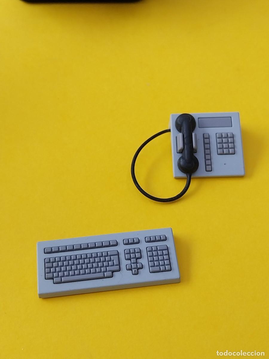 Playmobil: Playmobil tel&eacute;fono y teclado