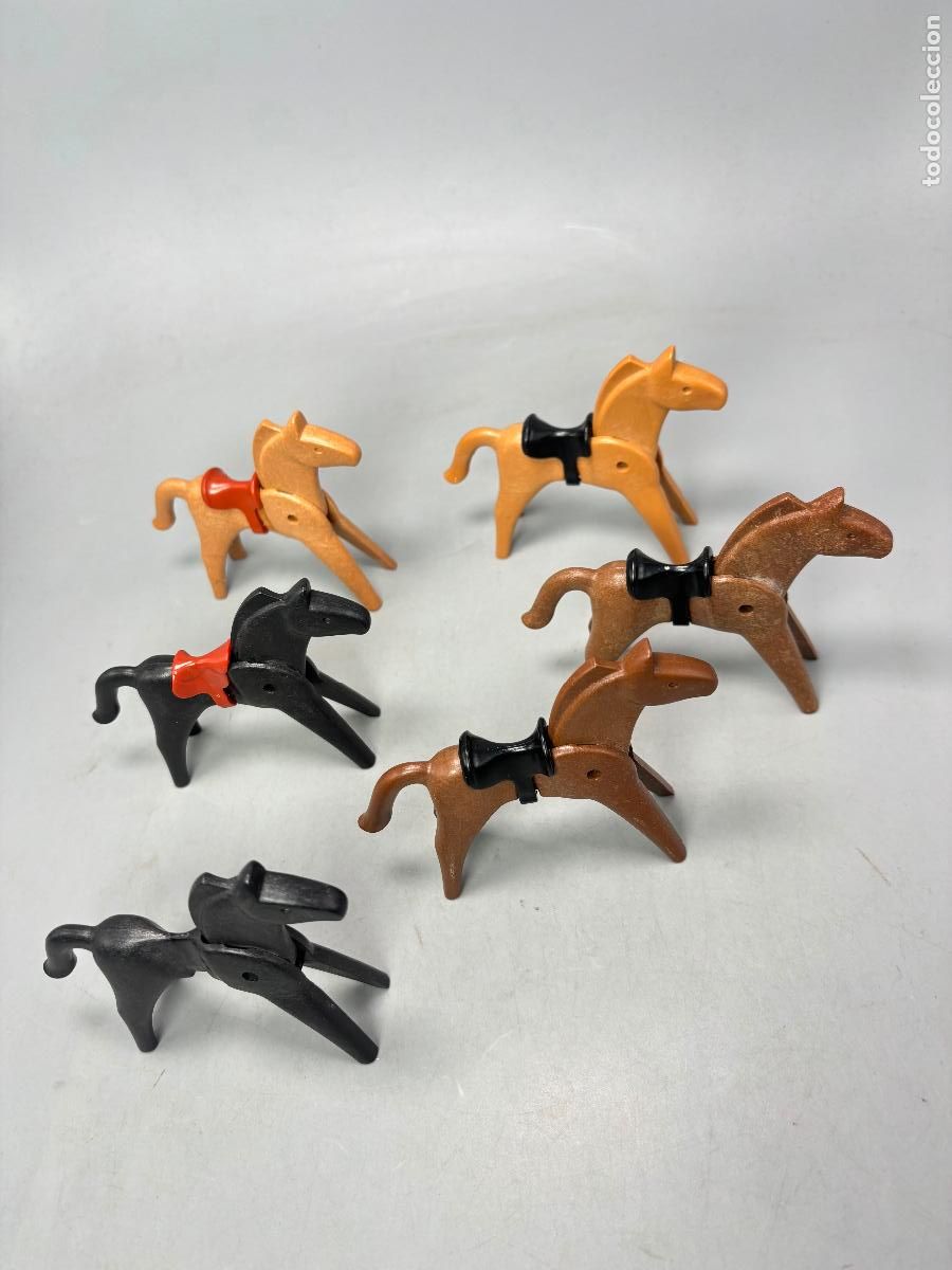 Playmobil: Playmobil lote caballo con silla de montar