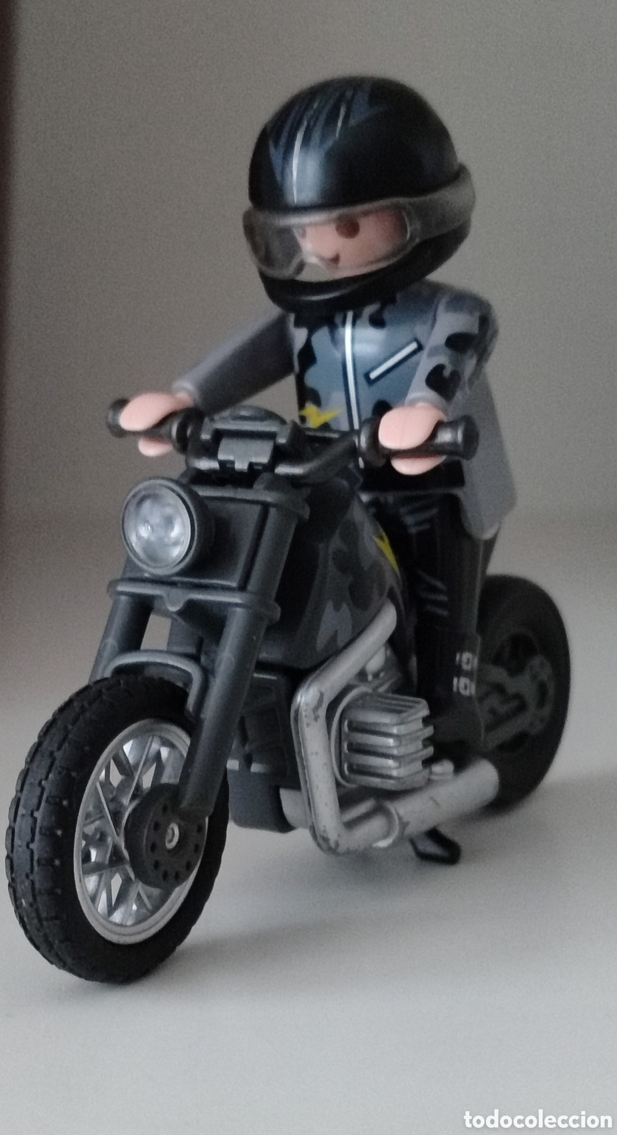 Playmobil: Moto Custom de Playmobil.