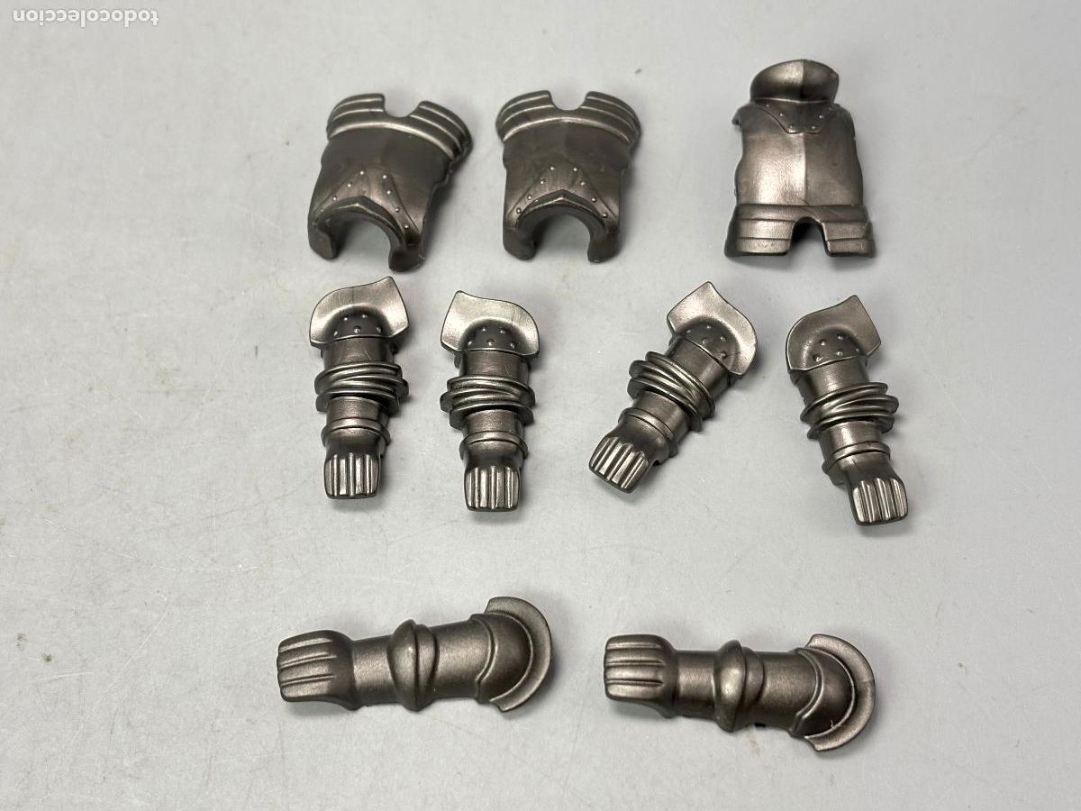 Playmobil: Playmobil lote protector pech&oacute; y brazo peto soldado medieval