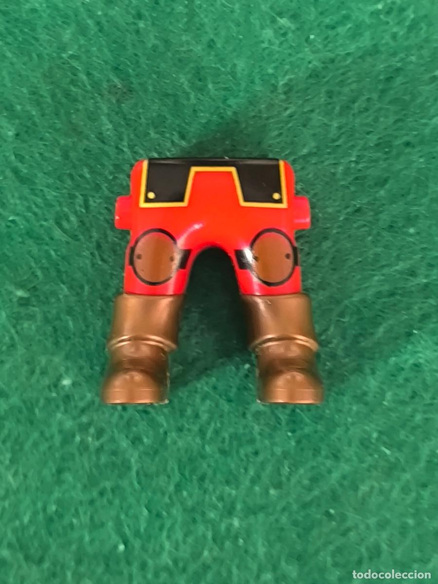 Playmobil: Playmobil piernas rojas botas bronce para enano medieval vikingos orcos elfos romanos b&aacute;rbaros