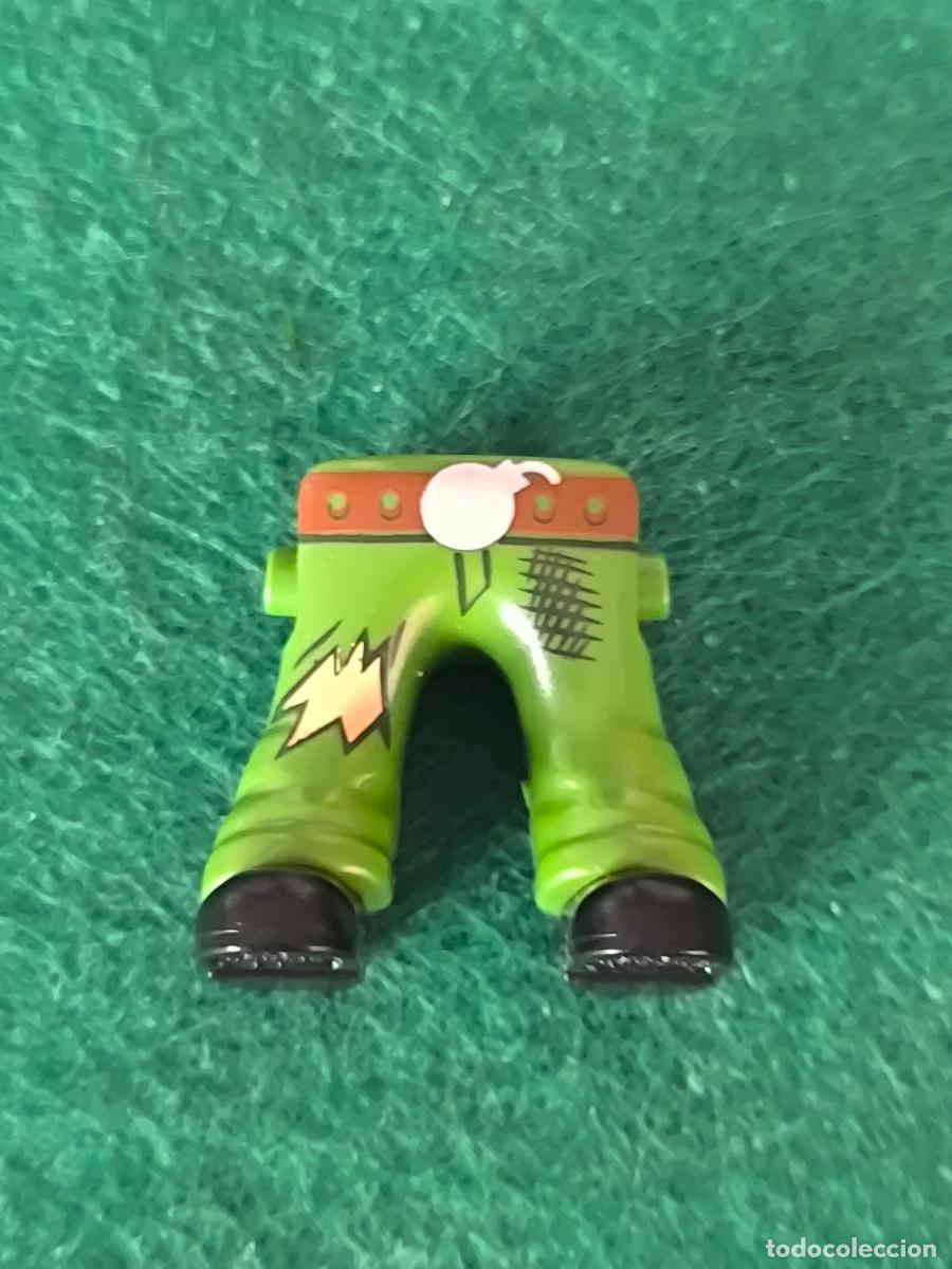 Playmobil: Playmobil piernas verdes zapato negro para enano medieval vikingos orcos elfos romanos b&aacute;rbaros