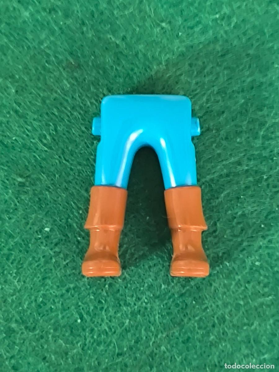 Playmobil: Playmobil piernas azul turquesa botas marrones vikingos medieval mosqueteros tercios piratas
