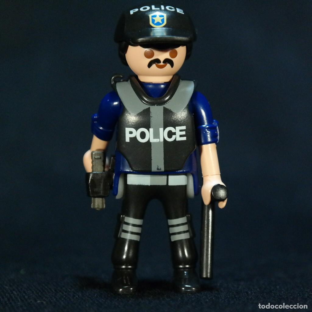Playmobil: Playmobil policia con gorro ☼