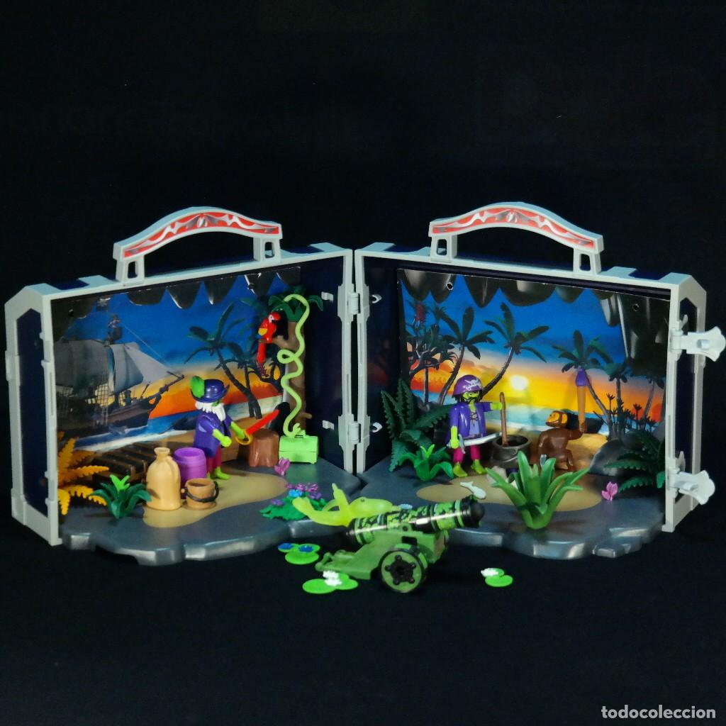 Playmobil: Playmobil cofre con piratas fantasmas, pulpo, mono y muchos accesorios ☼