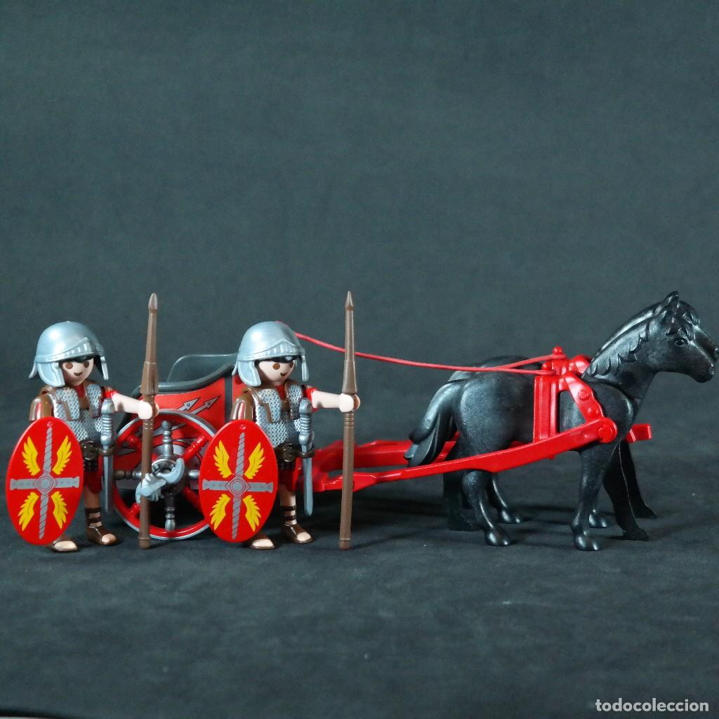 Playmobil: Playmobil biga romana con 2 soldados ☼