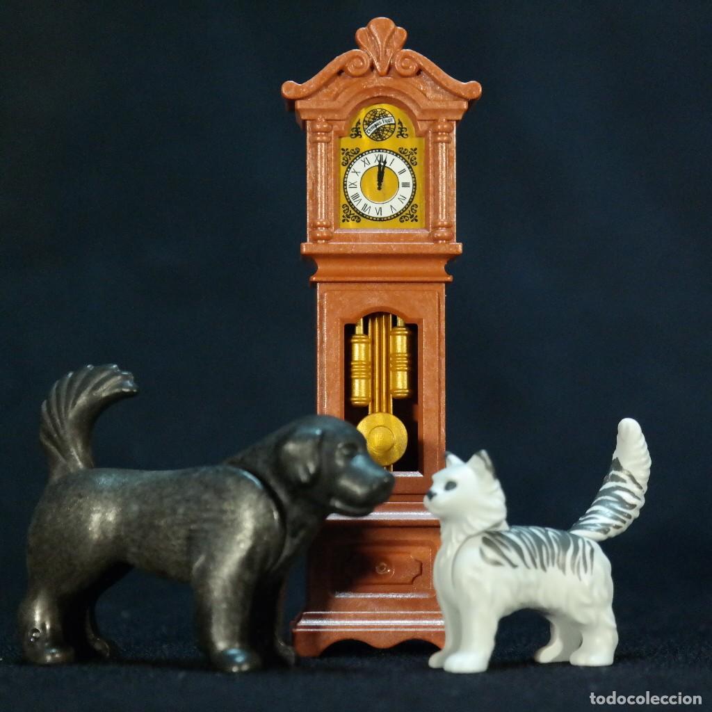 Playmobil: Playmobil reloj con perro y gato ☼