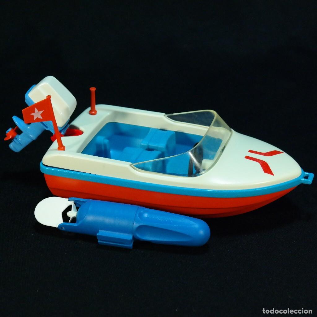 Playmobil: Playmobil bote con motor a pilas ☼