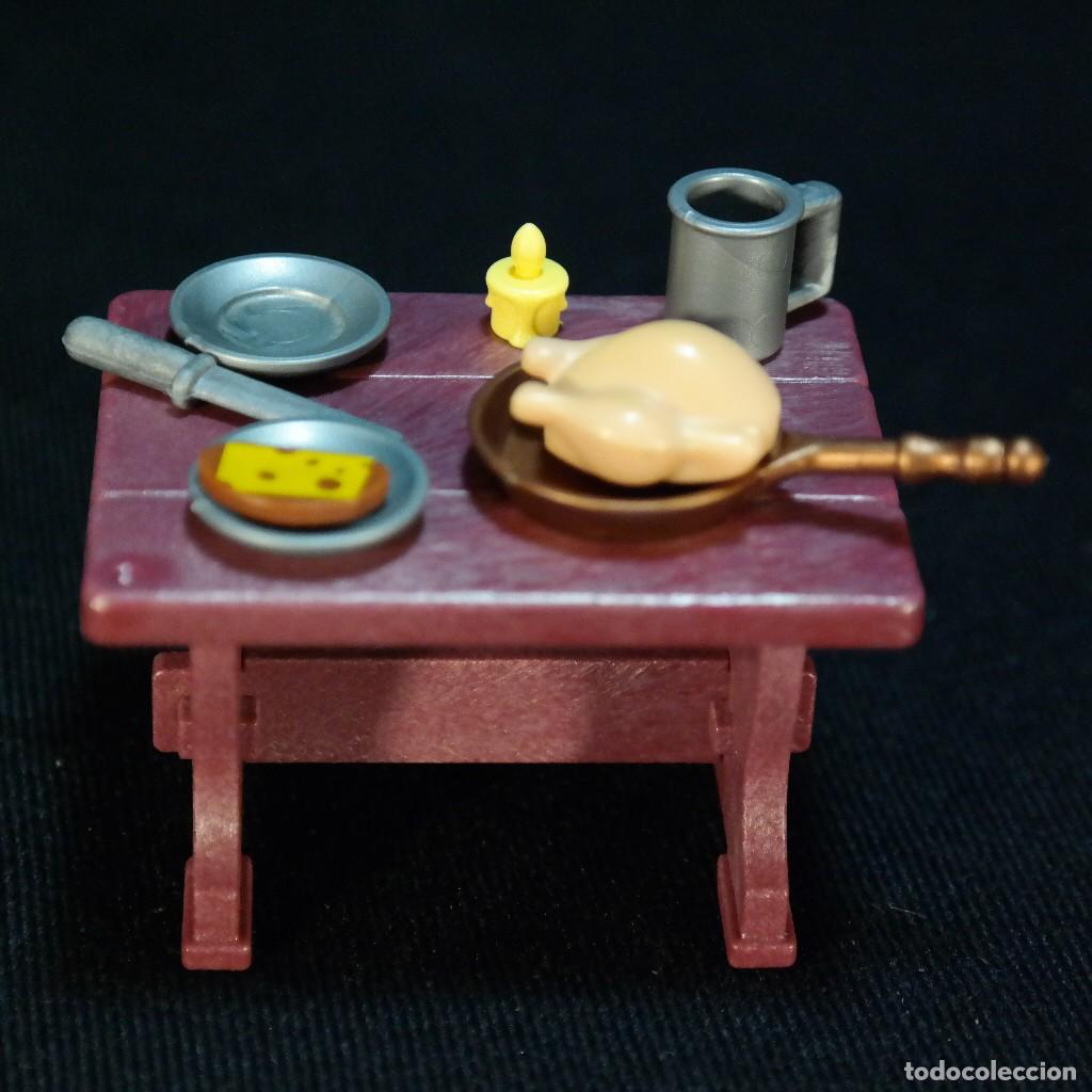Playmobil: Playmobil mesa con comidas ☼