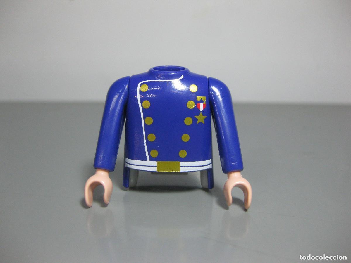 Playmobil: playmobil recambio oeste cuerpo nordista + dos brazos- pinza no incluida-
