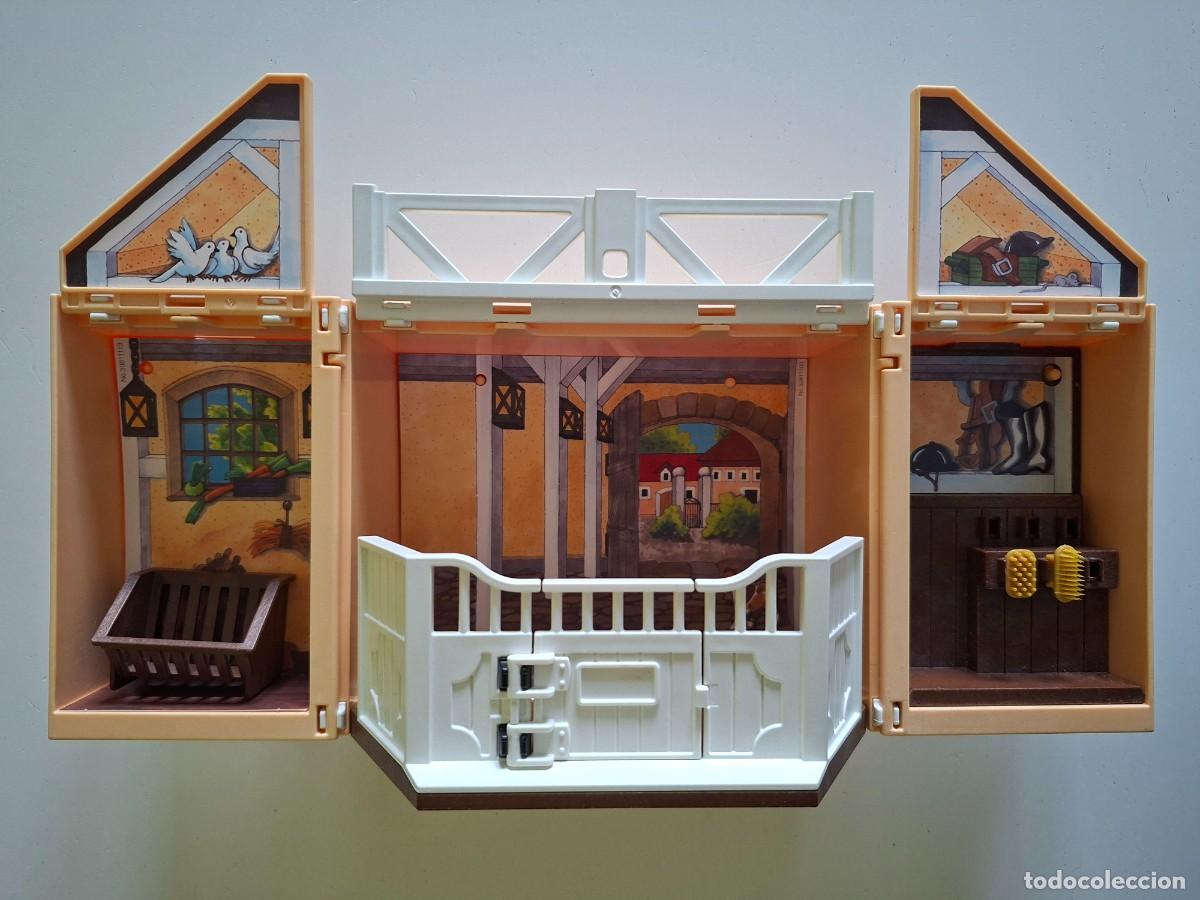 Playmobil: Establo de Playmobil 5418. Set Country, en caja cofre