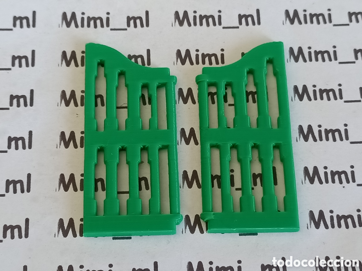 Playmobil: 2 puertas abatibles saloon western sal&oacute;n oeste en impresi&oacute;n 3d compatibles Playmobil