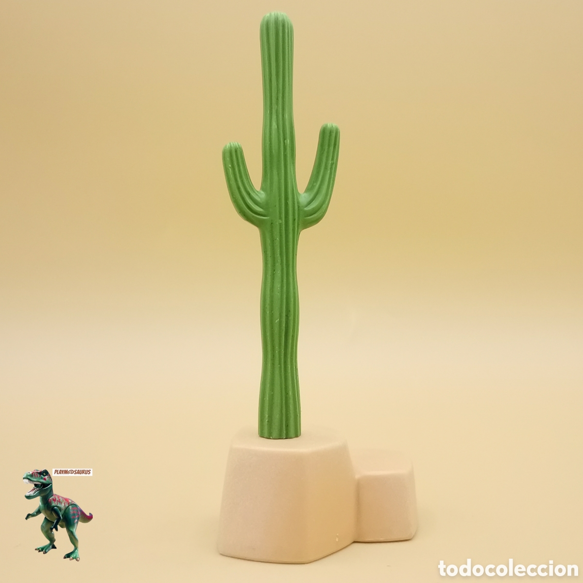 Playmobil: Playmobil cactus grande vegetacion arbusto desierto oasis oeste western diorama paisaje escenario
