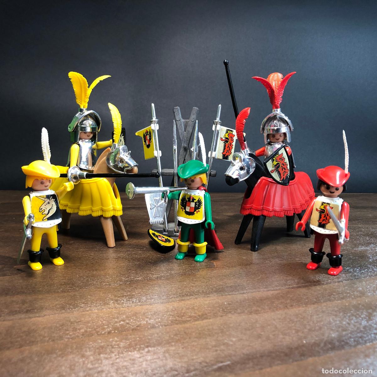 Playmobil: Torneo medieval Famobil a&ntilde;os 70-80 completo Ref. 3265