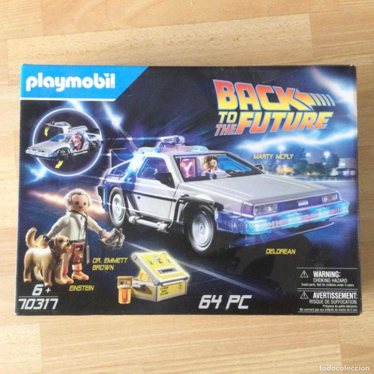 Playmobil: Playmobil. Regreso al futuro. Delorean. NUEVO