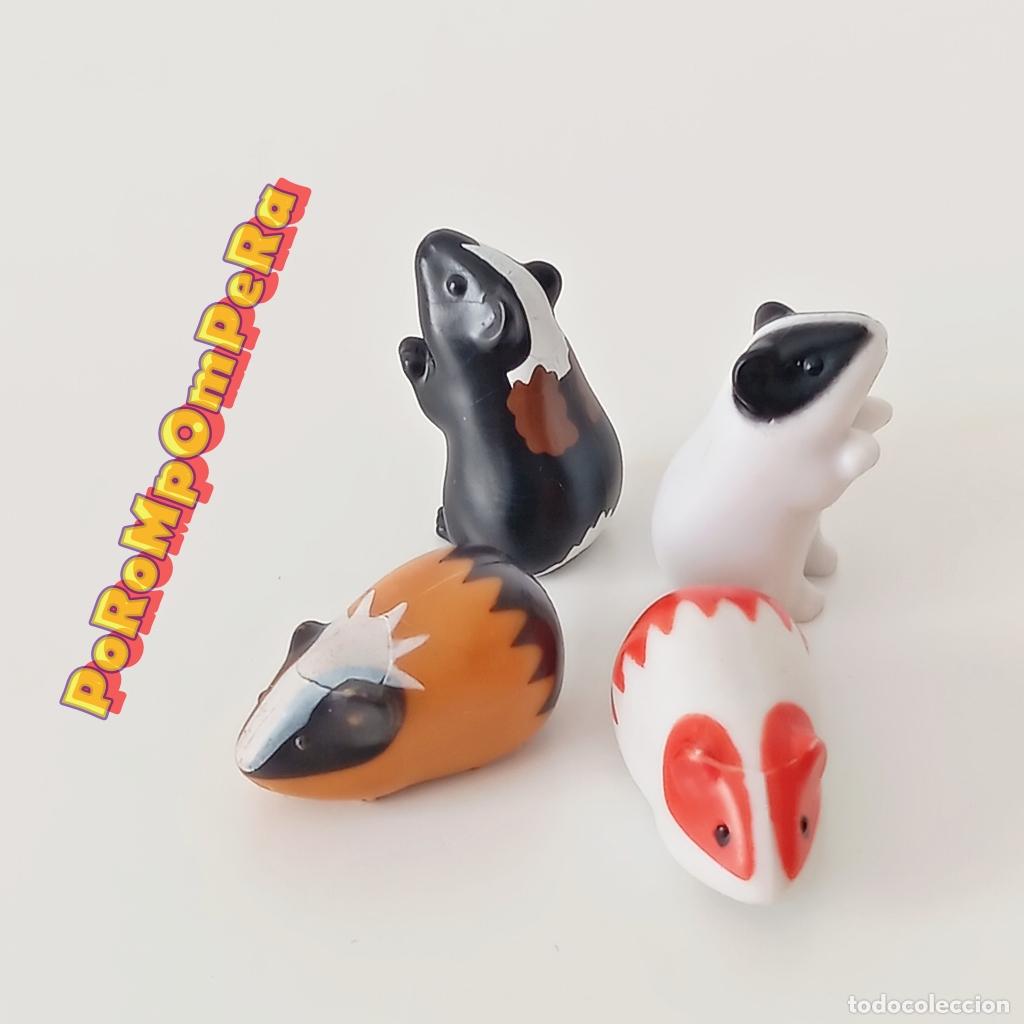 Playmobil: PLAYMOBIL LOTE X4 COBAYAS O HAMSTER MASCOTAS ANIMALES DE COMPA&Ntilde;&Iacute;A T2