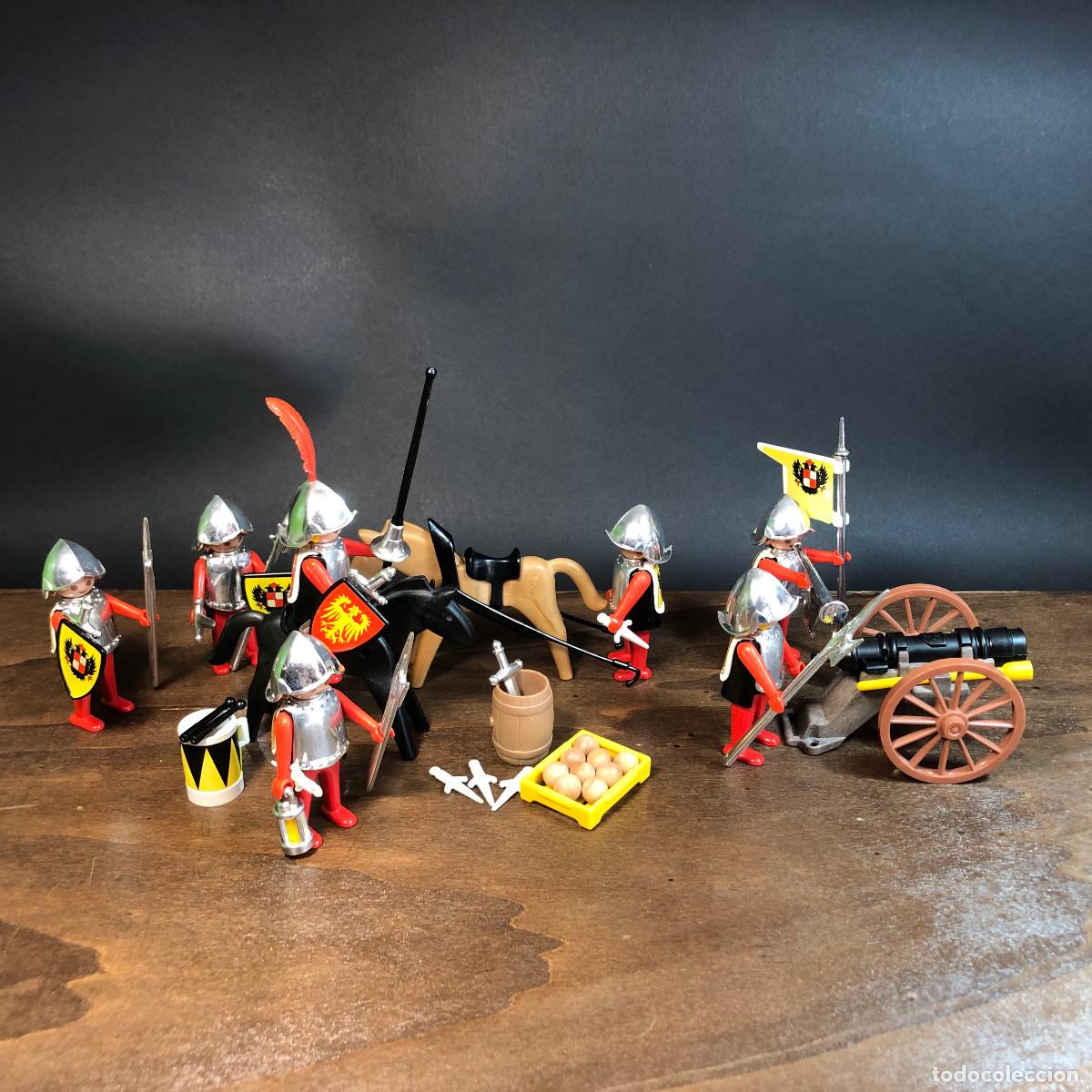 Playmobil: Conquistadores espa&ntilde;oles Famobil a&ntilde;os 70-80 completo Ref. 3409