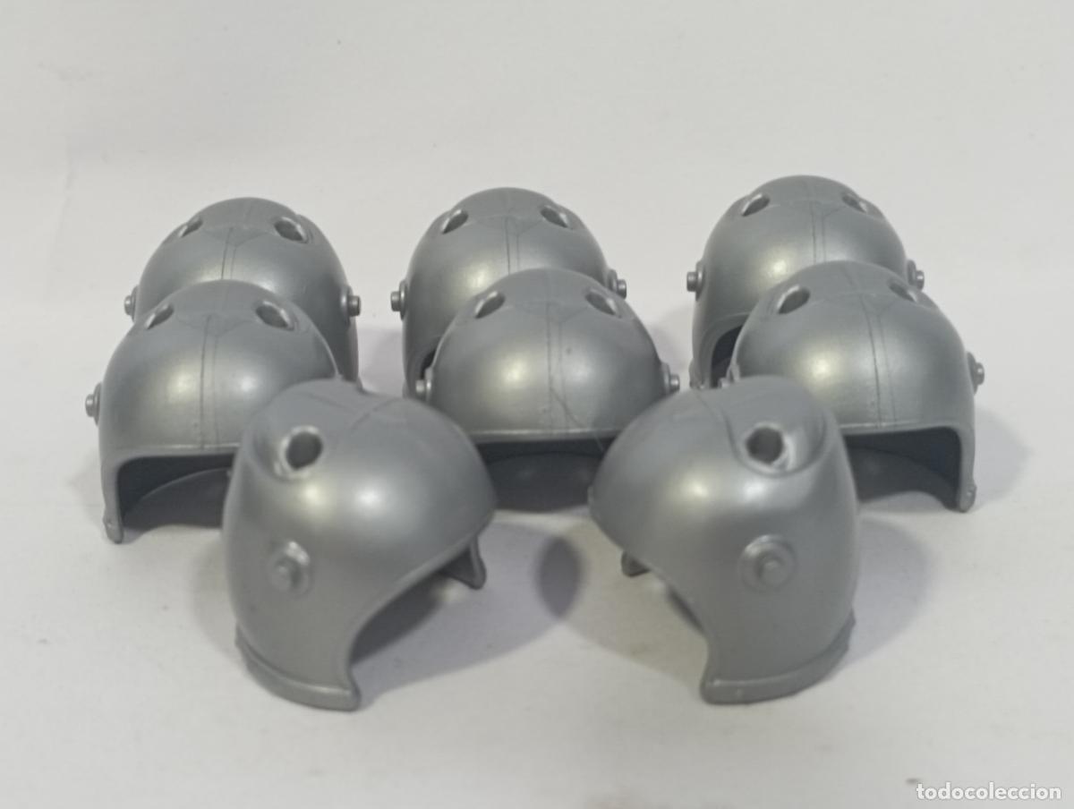 Playmobil: PLAYMOBIL 8 CASCOS MEDIEVAL ROMANO CASTILLO